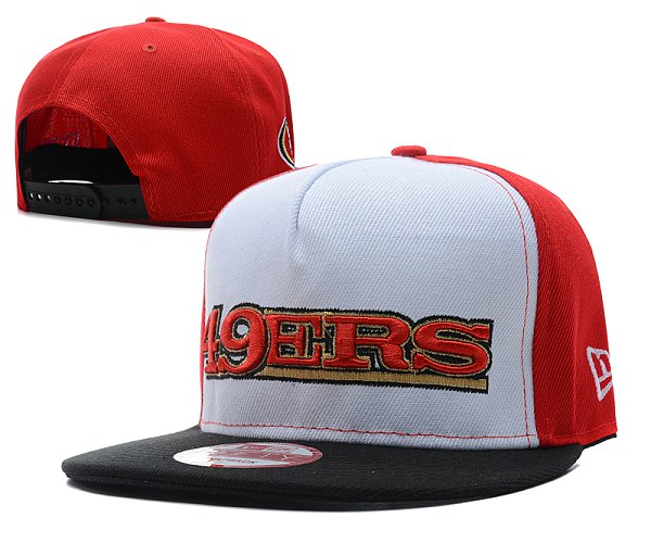 San Francisco 49ers Snapback Hat SD 2803